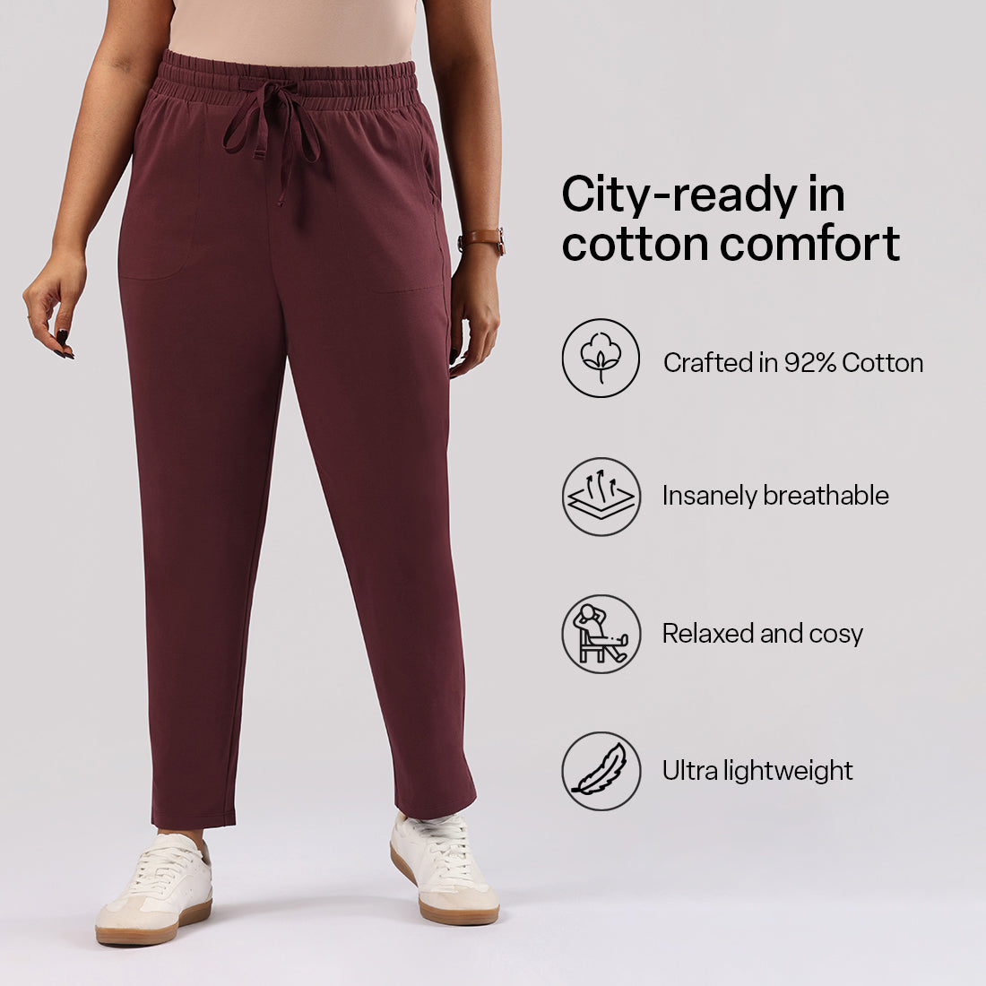 Groove-in Cotton Joggers Tall