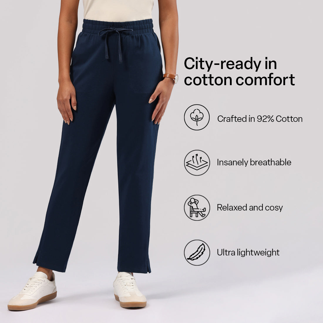 Groove-in Cotton Joggers