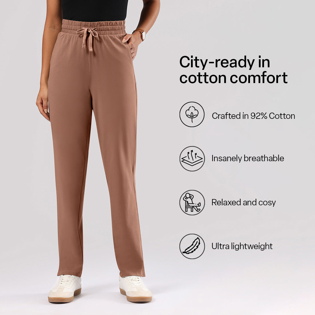 Groove-in Cotton Joggers