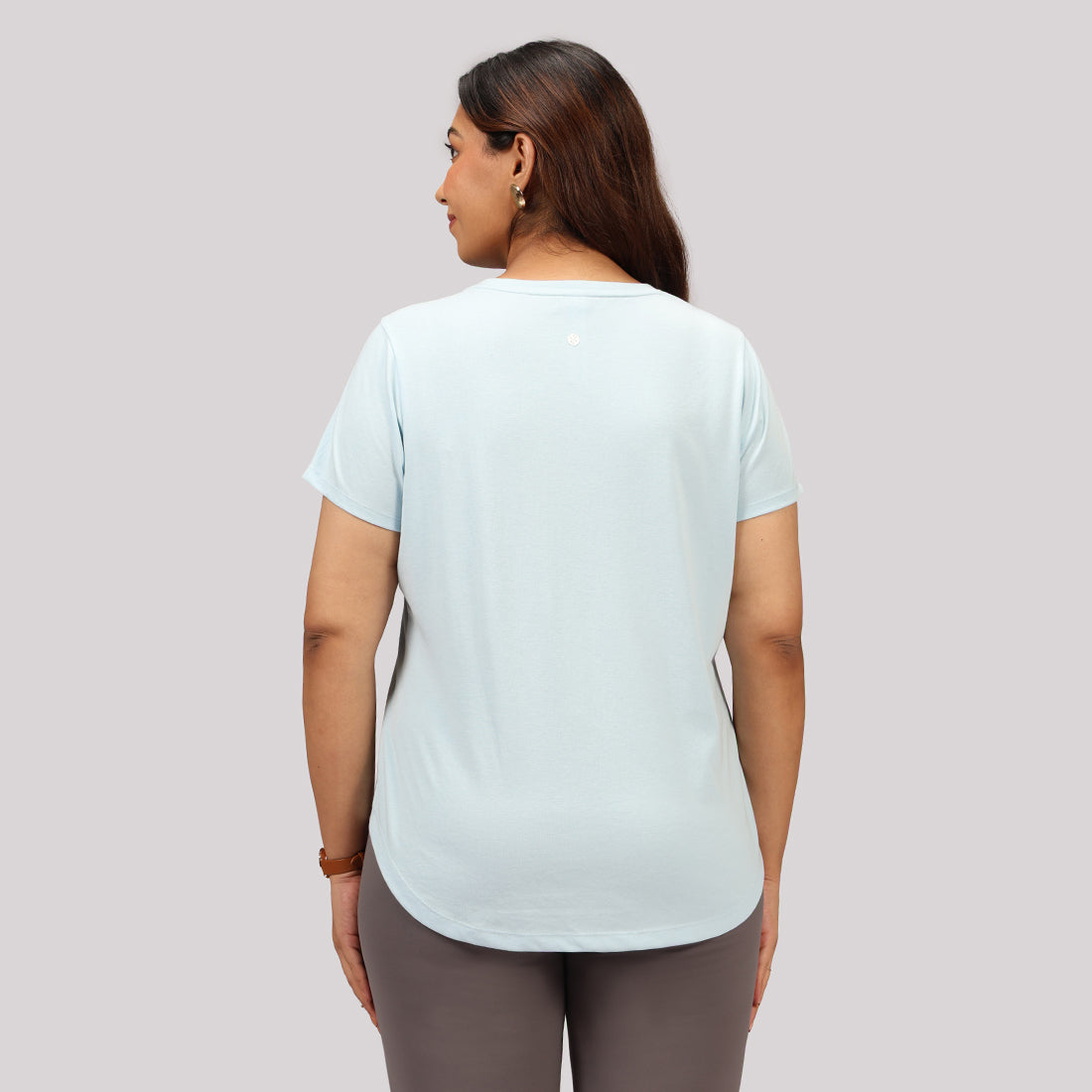 Cotton Pro Curved Hem Tee