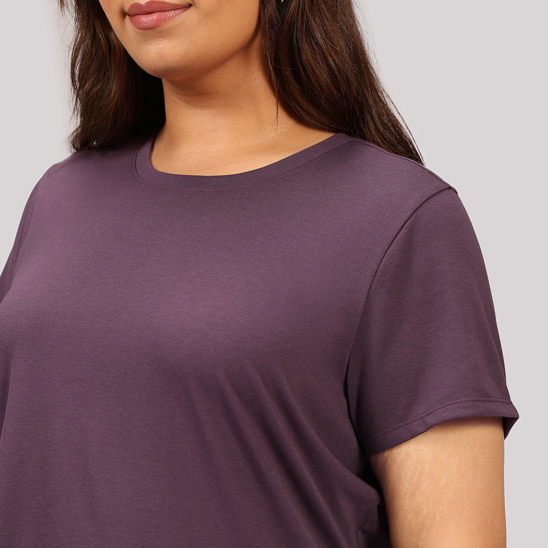 Cotton Pro Curved Hem Tee