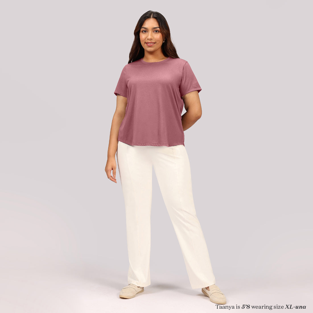 Cotton Pro Curved Hem Tee