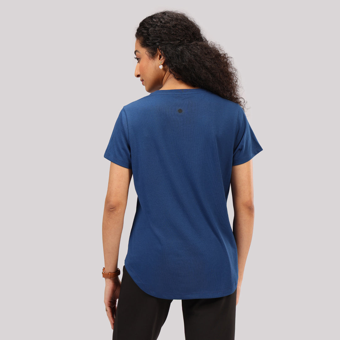 Cotton Pro Curved Hem Tee