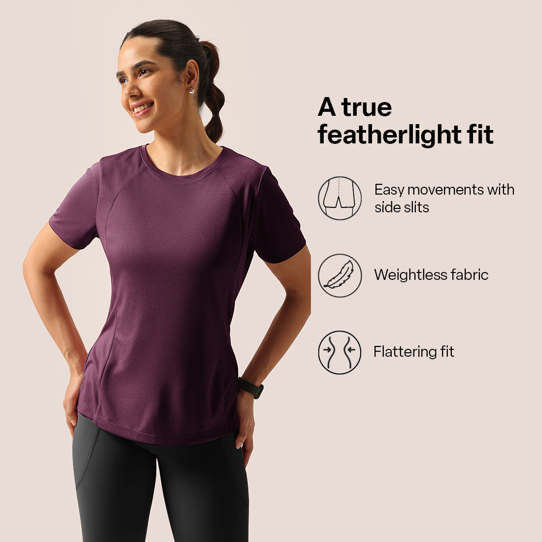 CloudFlex Round Neck Tee