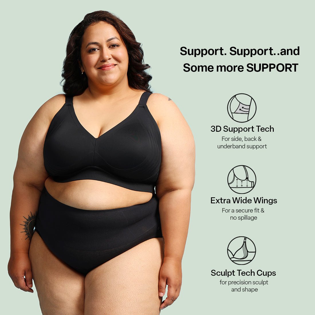 FreeDame 360° Support Bra - BlissClub