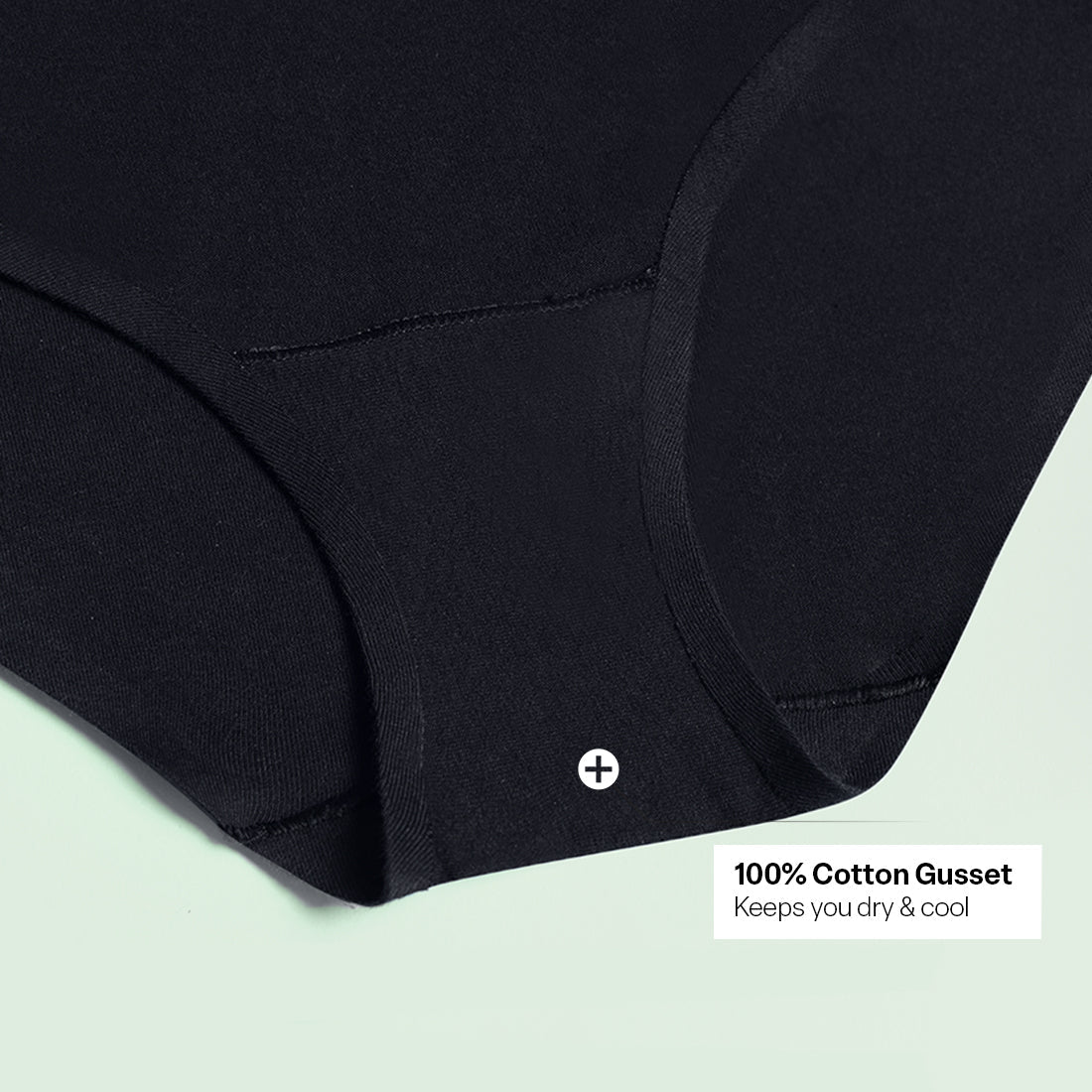 FreeDame Seamless Cotton Panty (Pack of 2) - BlissClub