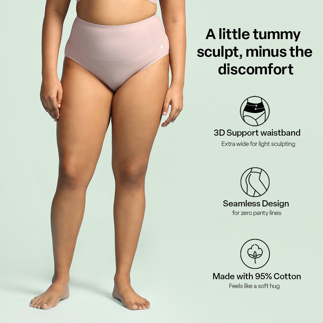 FreeDame Shape Defyne Cotton Panty - BlissClub