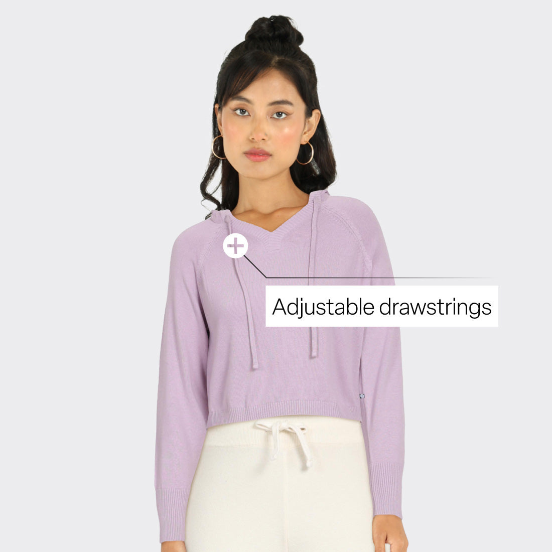 At-Ease Hoodie - Crop