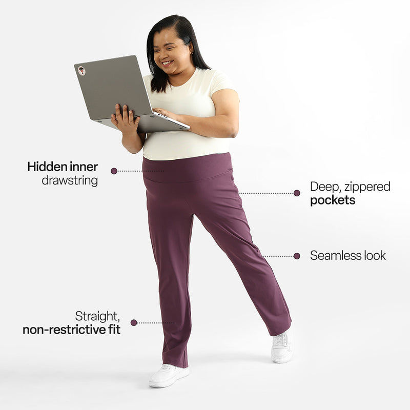 On-The-Go Straight Pants (Classic)