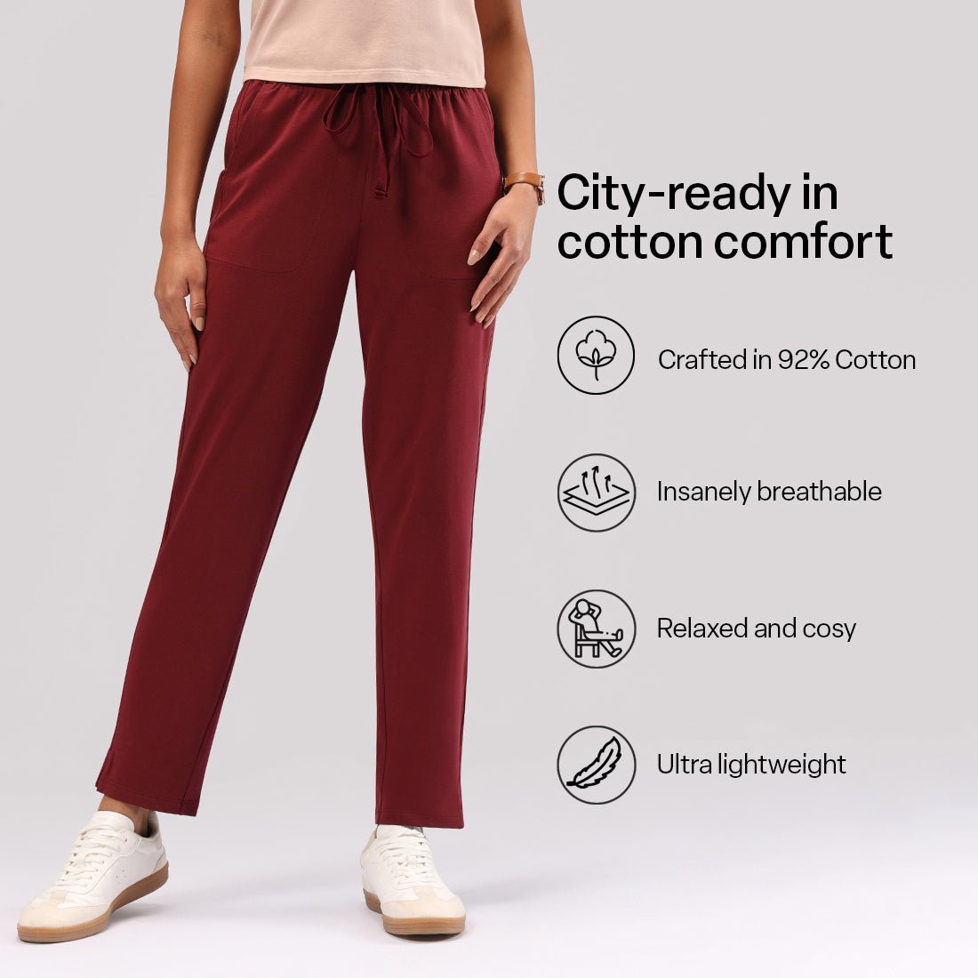 Groove-in Cotton Joggers - BlissClub