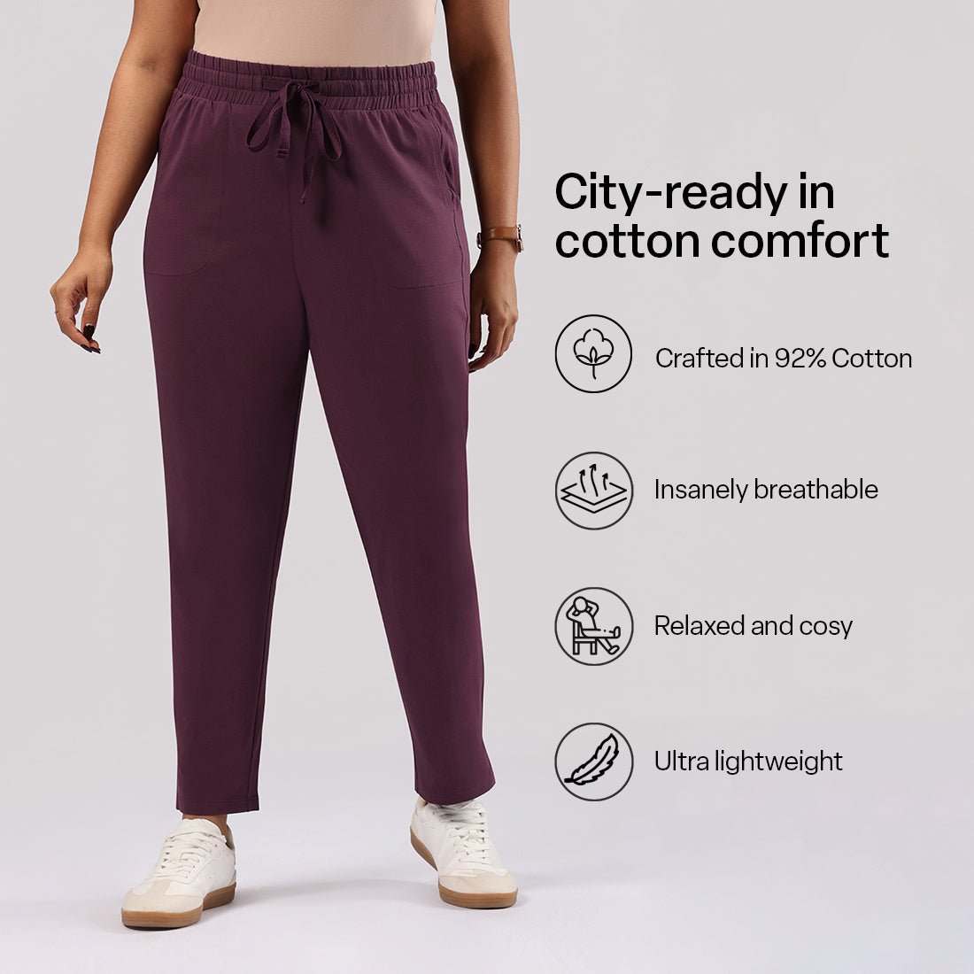 Groove-in Cotton Joggers - BlissClub