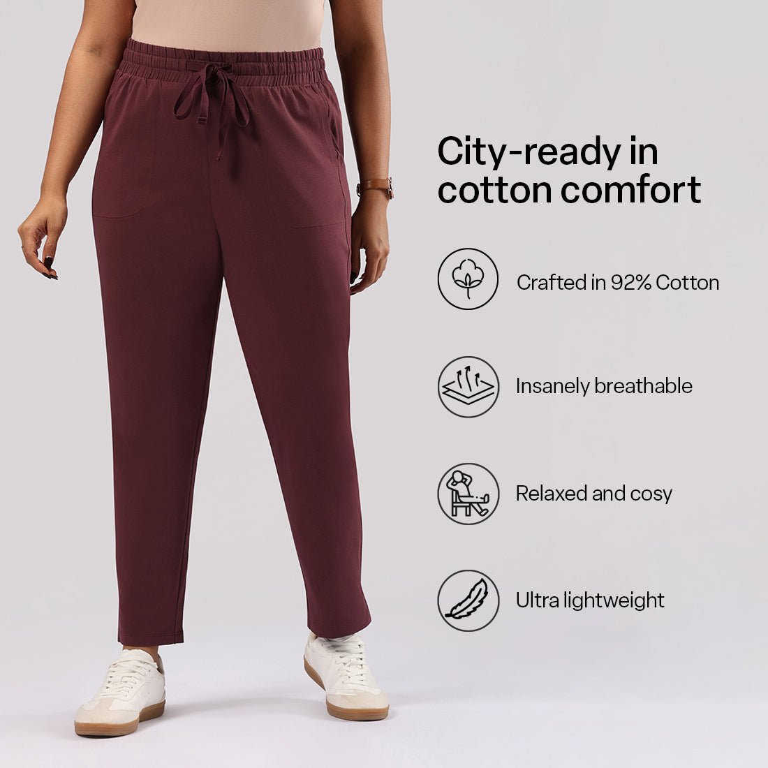 Groove-in Cotton Joggers - BlissClub
