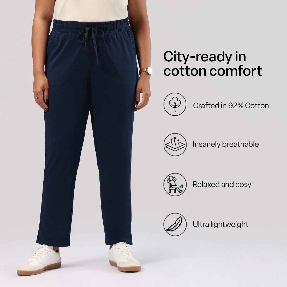 Groove-in Cotton Joggers - BlissClub