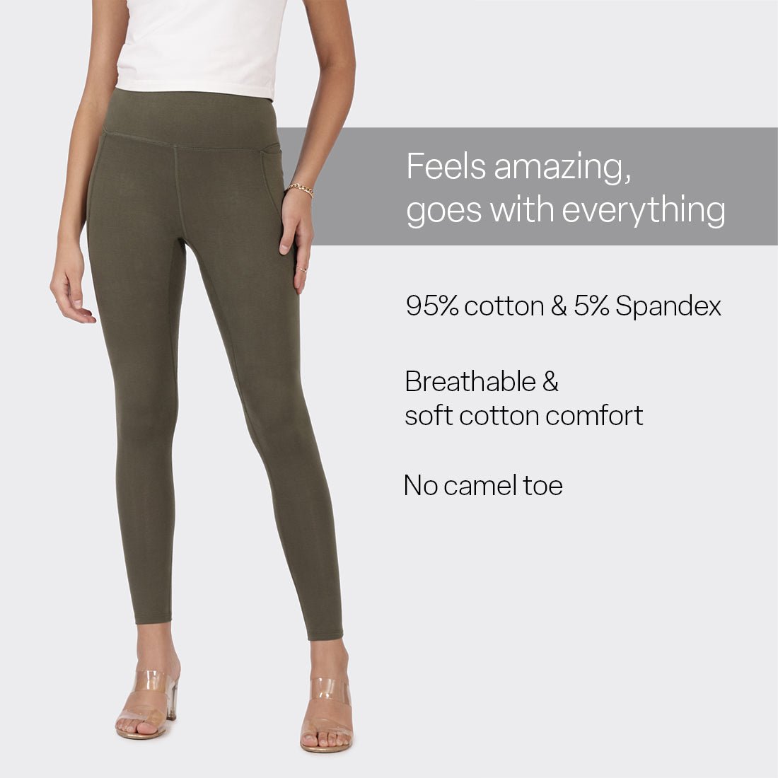 Groove-In Cotton Leggings - BlissClub