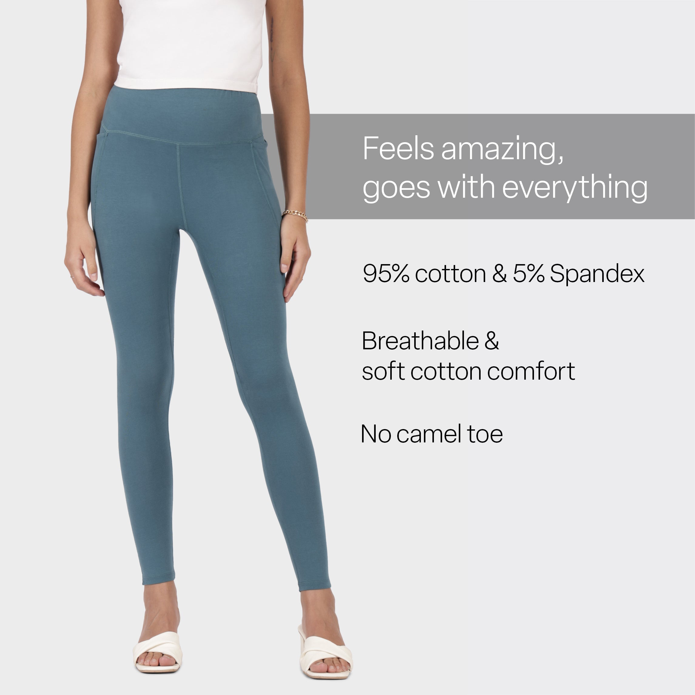 Groove-In Cotton Leggings - BlissClub