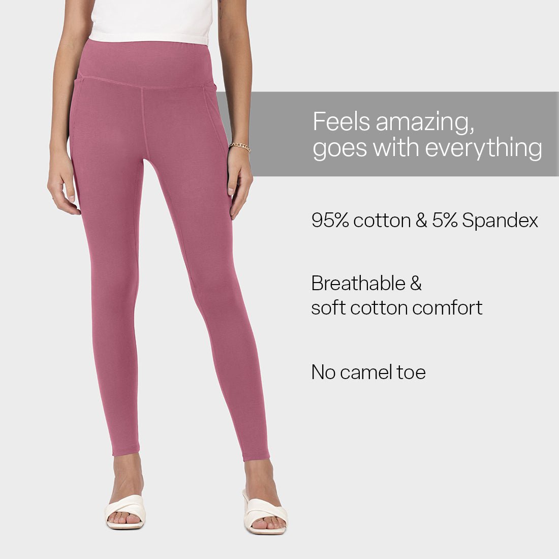 Groove-In Cotton Leggings - BlissClub