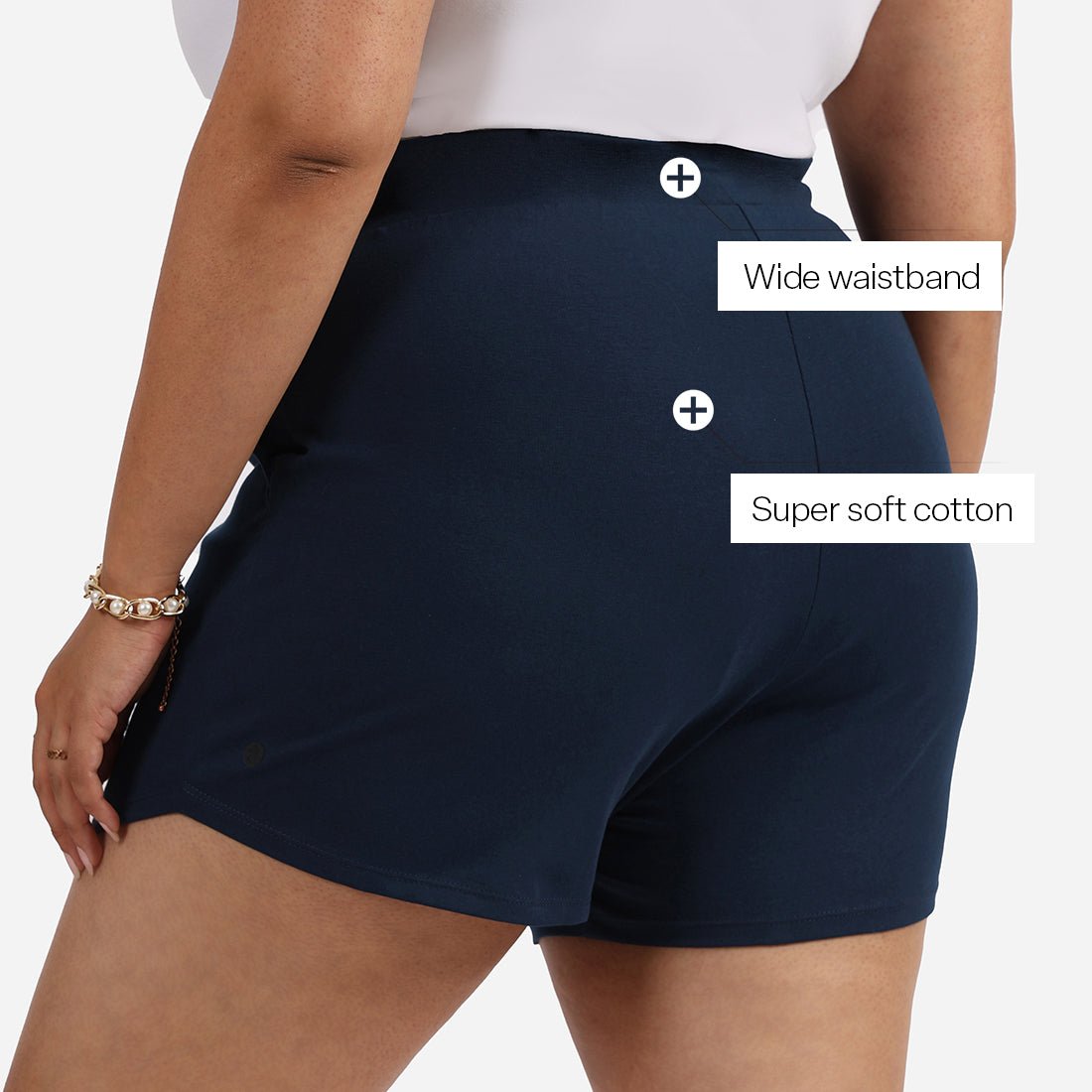 Groove-in Cotton Shorts - BlissClub
