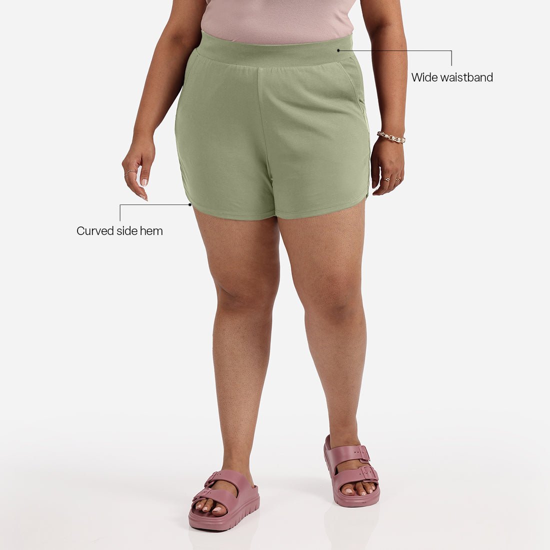 Groove-in Cotton Shorts - BlissClub