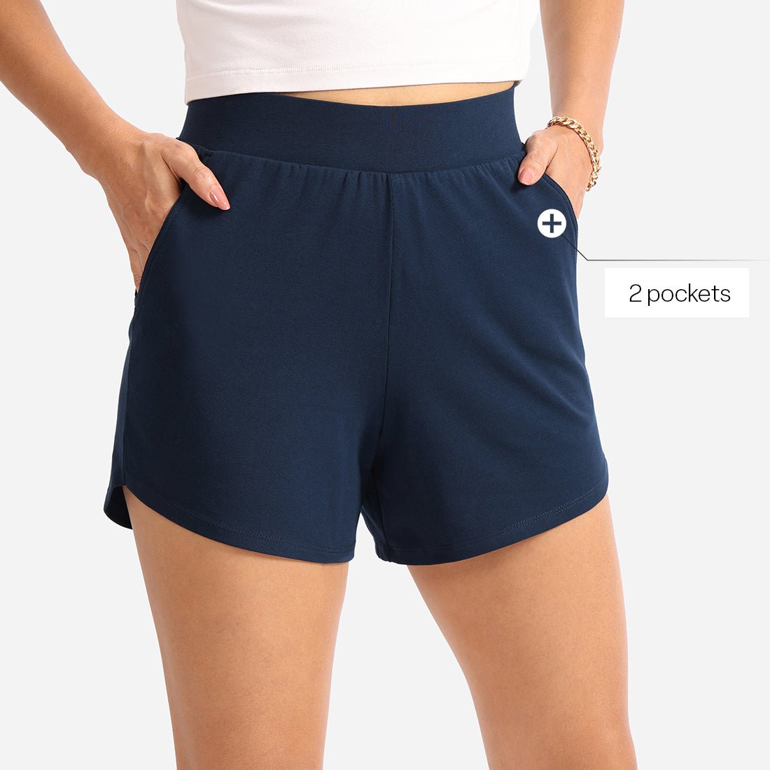 Groove-in Cotton Shorts - BlissClub