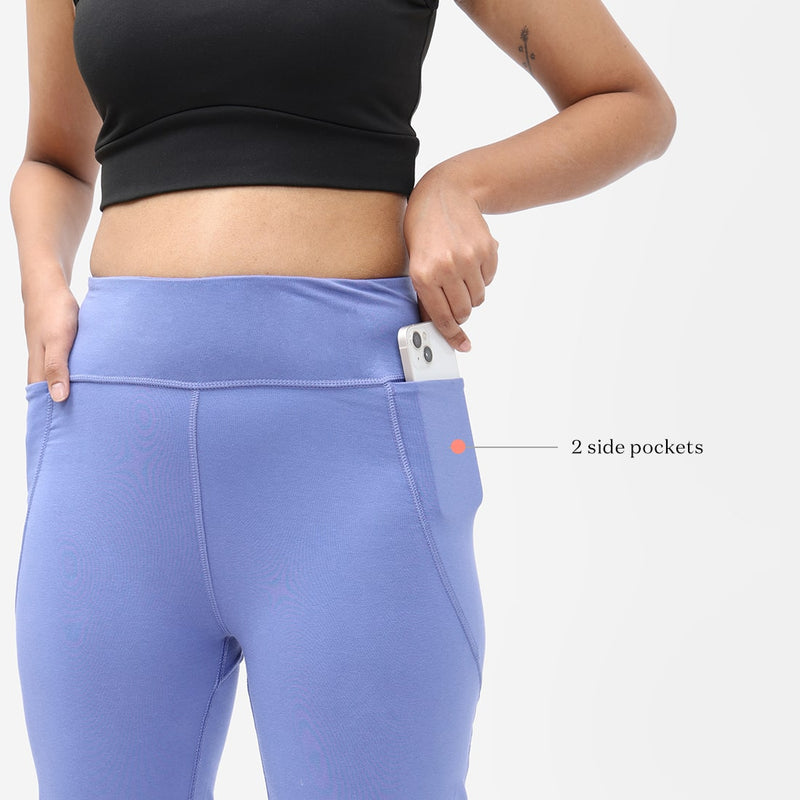 Groove-In Cotton Flare Pants - Tall