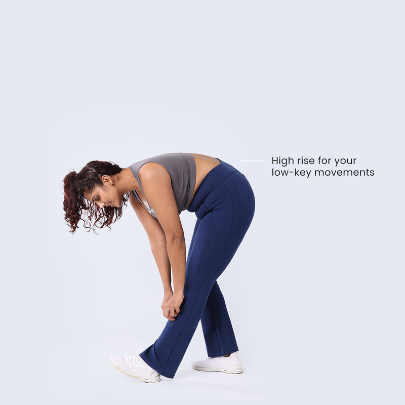 Groove-In Cotton Flare Pants - Tall