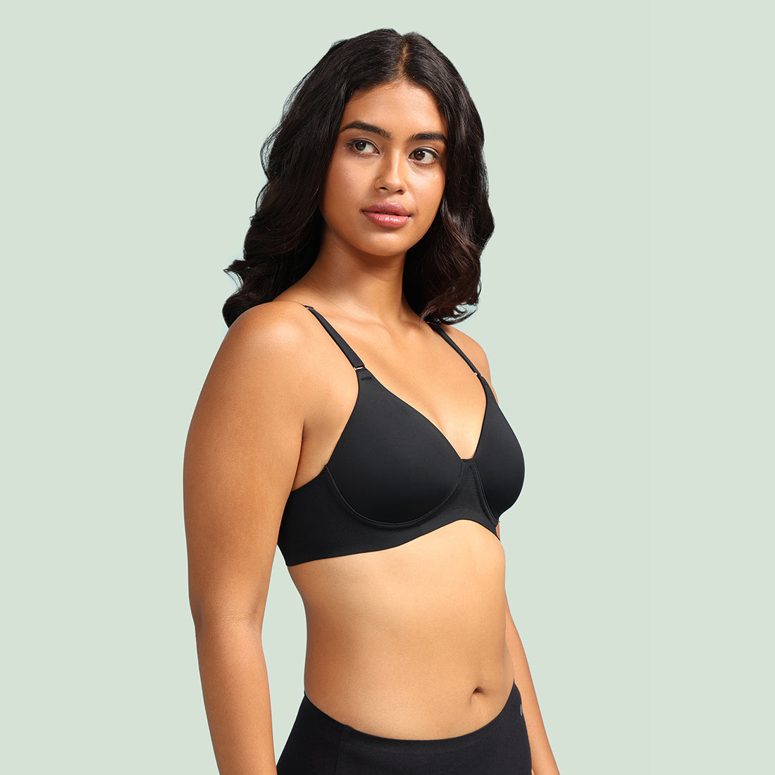 FreeDame Tri-Zone Wire-Free T-Shirt Bra