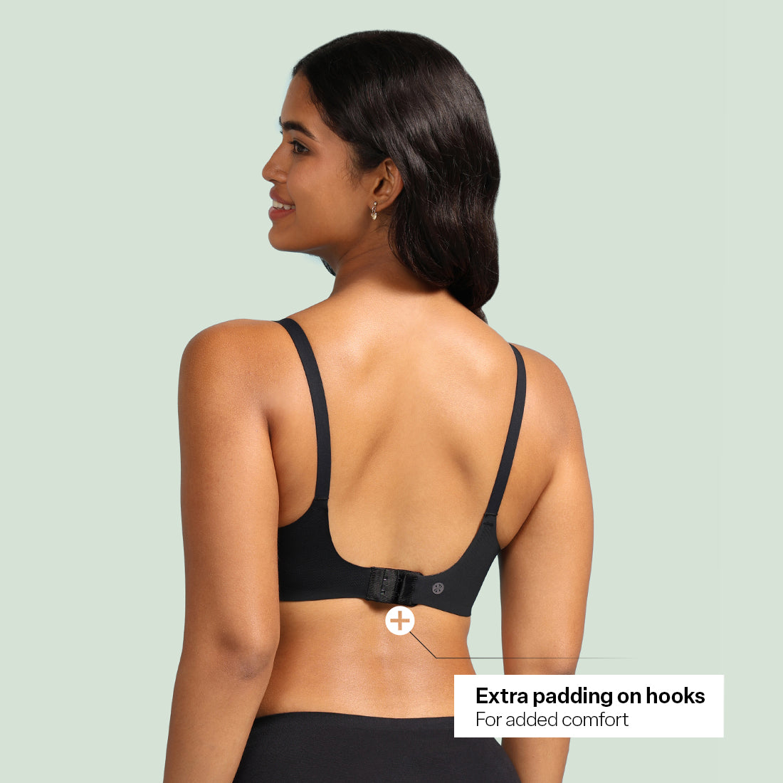 FreeDame Tri-Zone Wire-Free T-Shirt Bra