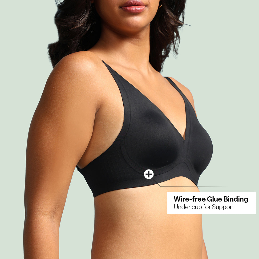 FreeDame No-Show Seamless Bra