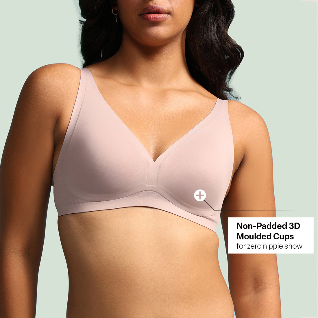 FreeDame No-Show Seamless Bra