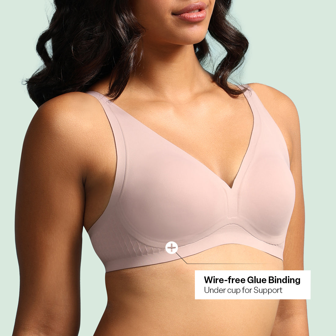 FreeDame No-Show Seamless Bra