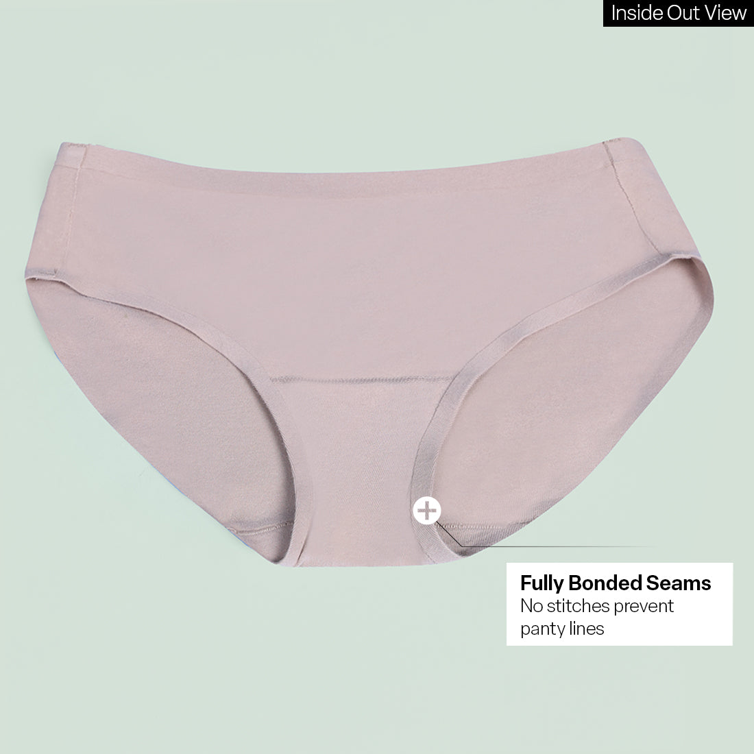 FreeDame Seamless Cotton Panty (Pack of 2)