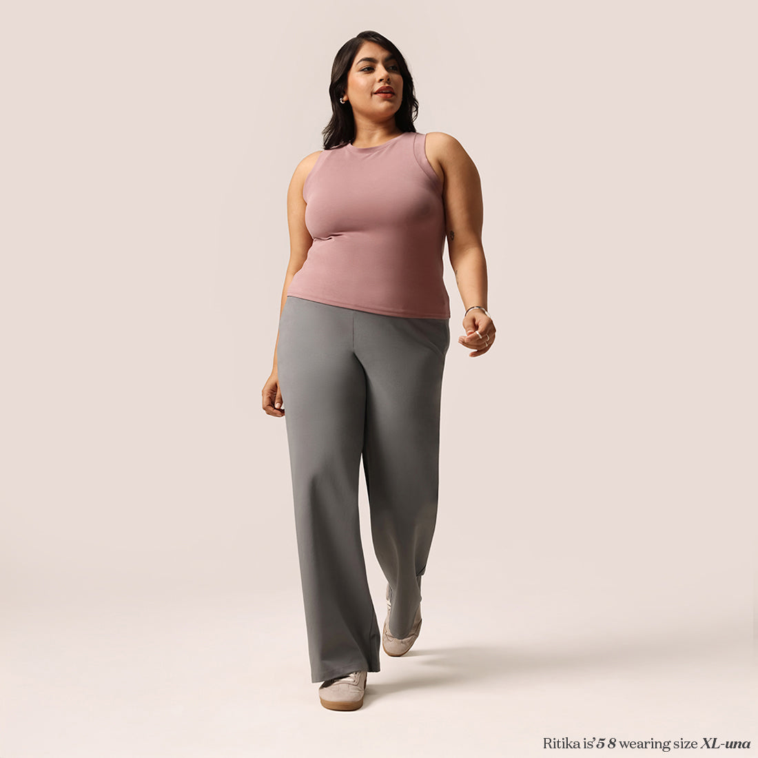 AM:PM Cotton Wide Legged Pants Tall