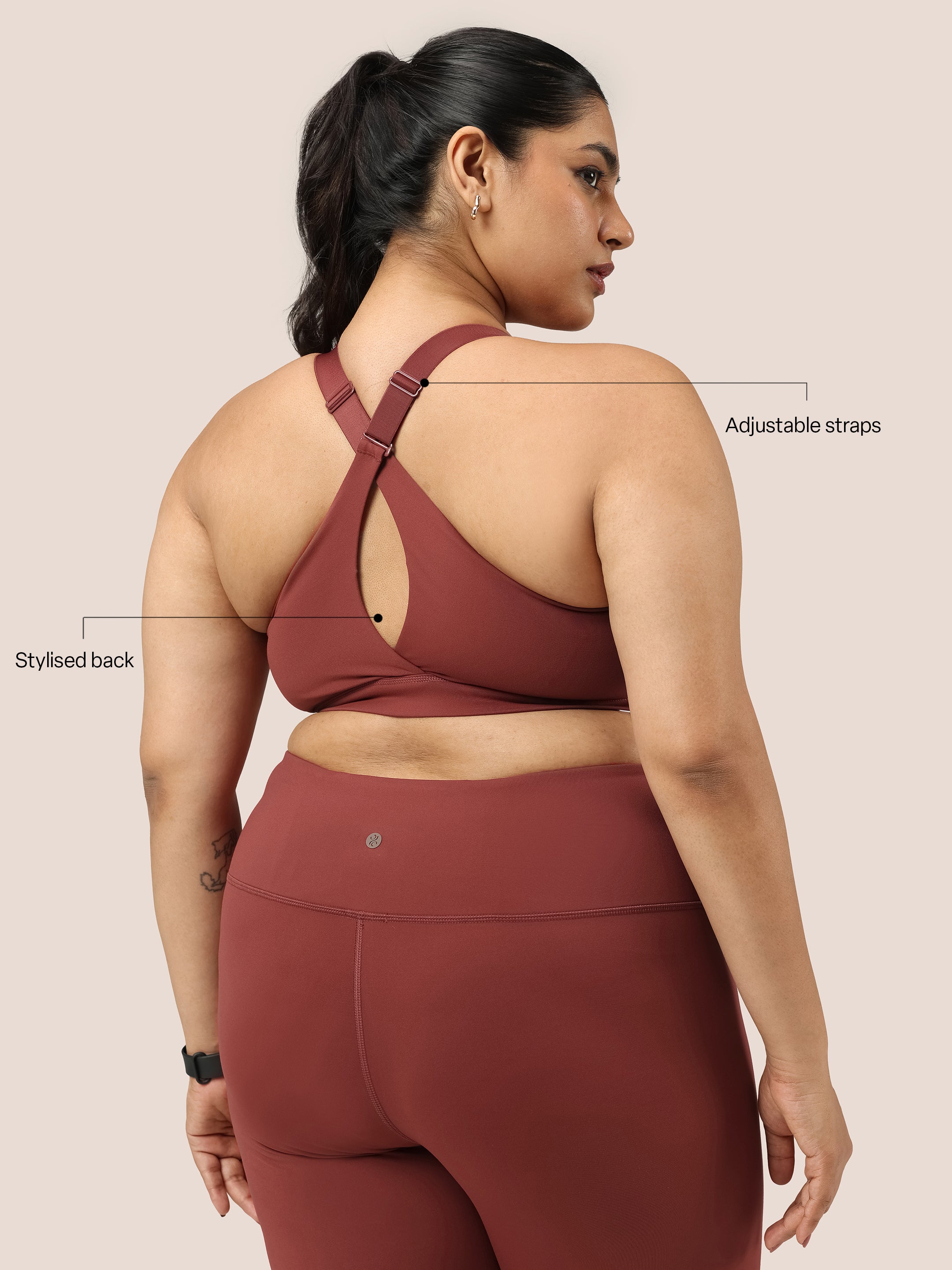 Zip-Up Sports Bra