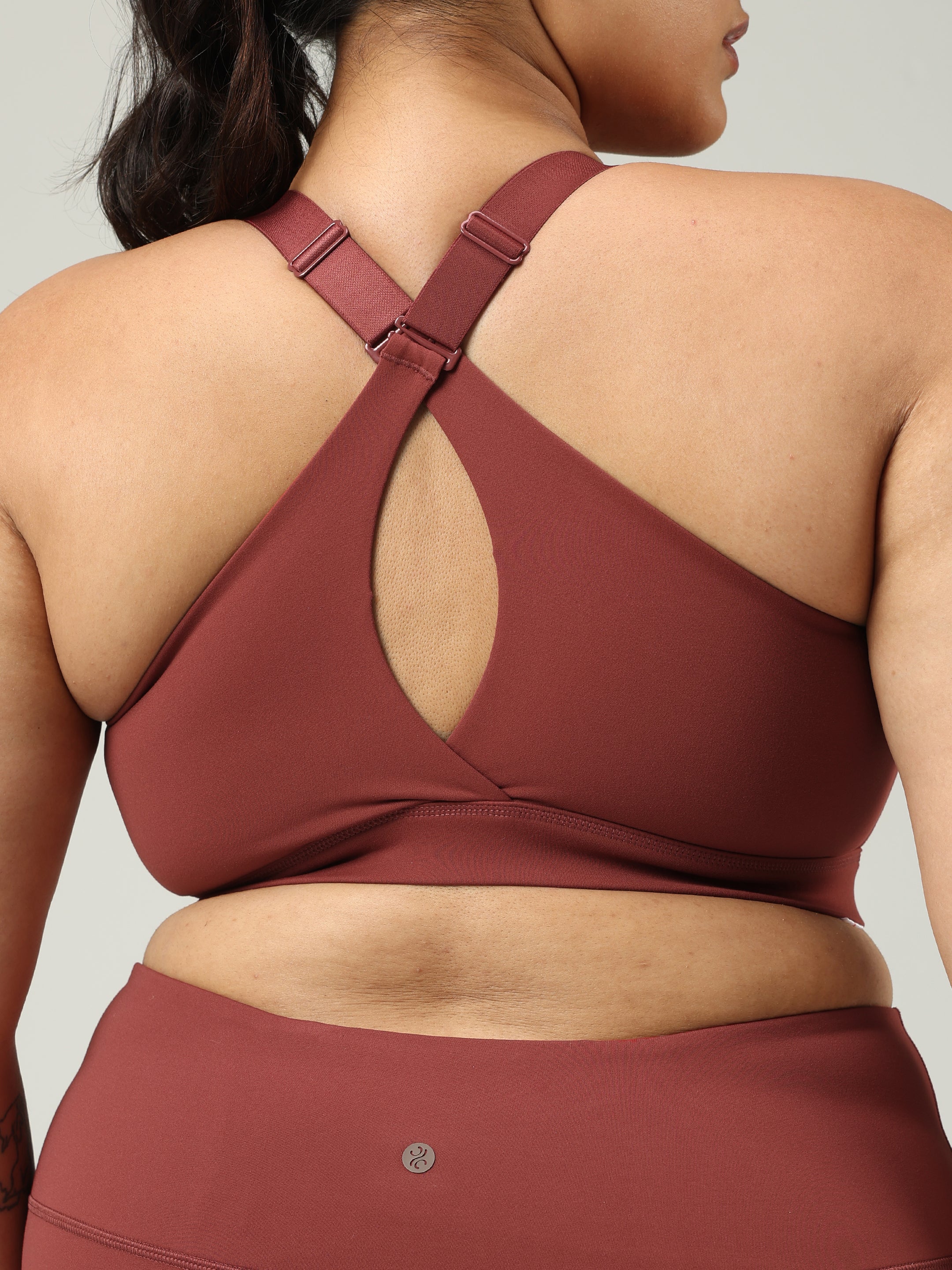 Zip-Up Sports Bra