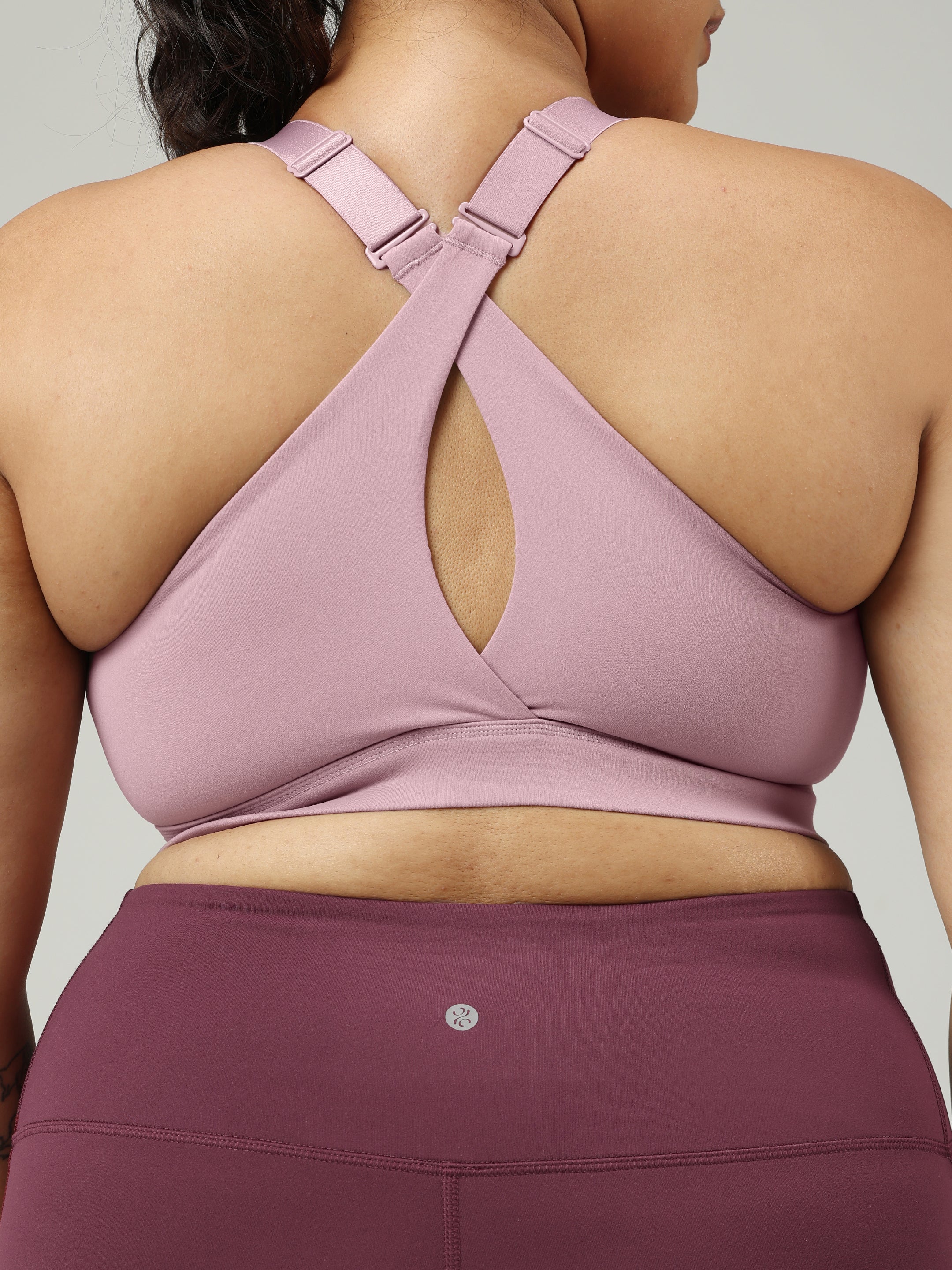 Zip-Up Sports Bra