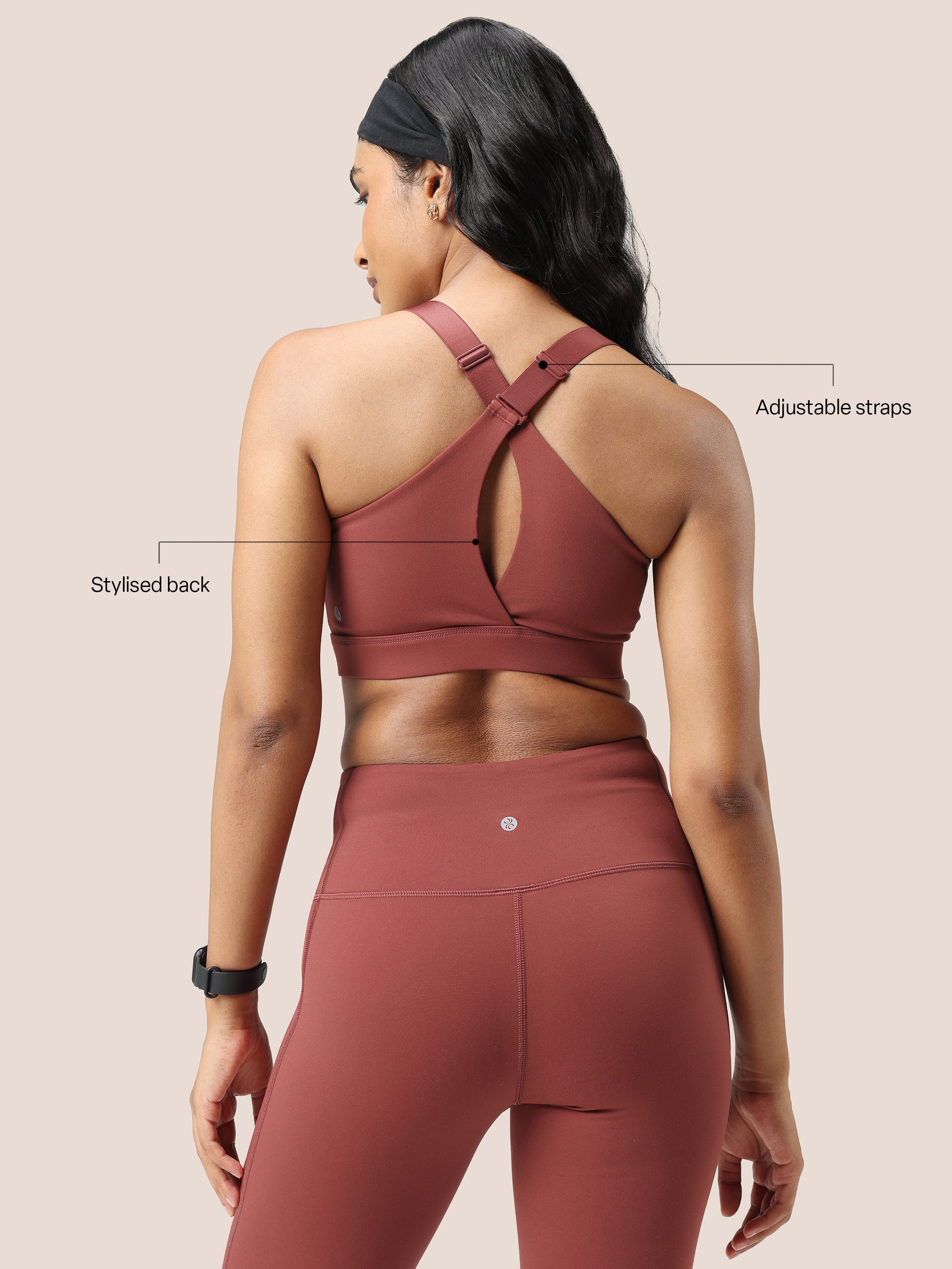 Zip-Up Sports Bra