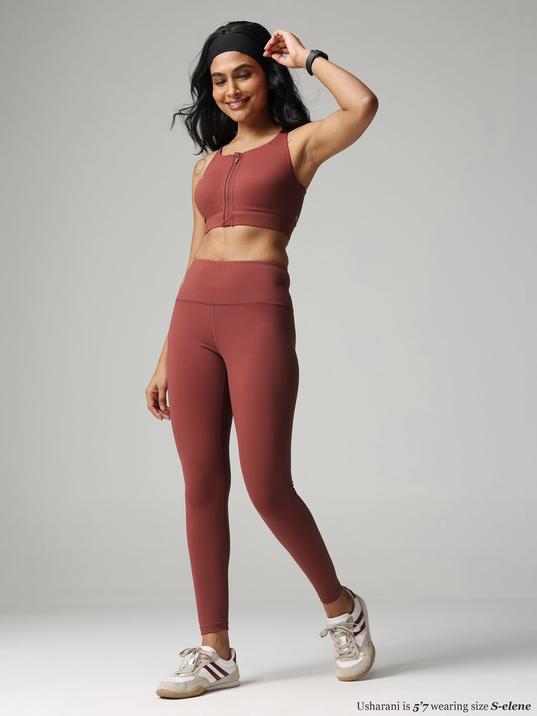 Zip-Up Sports Bra