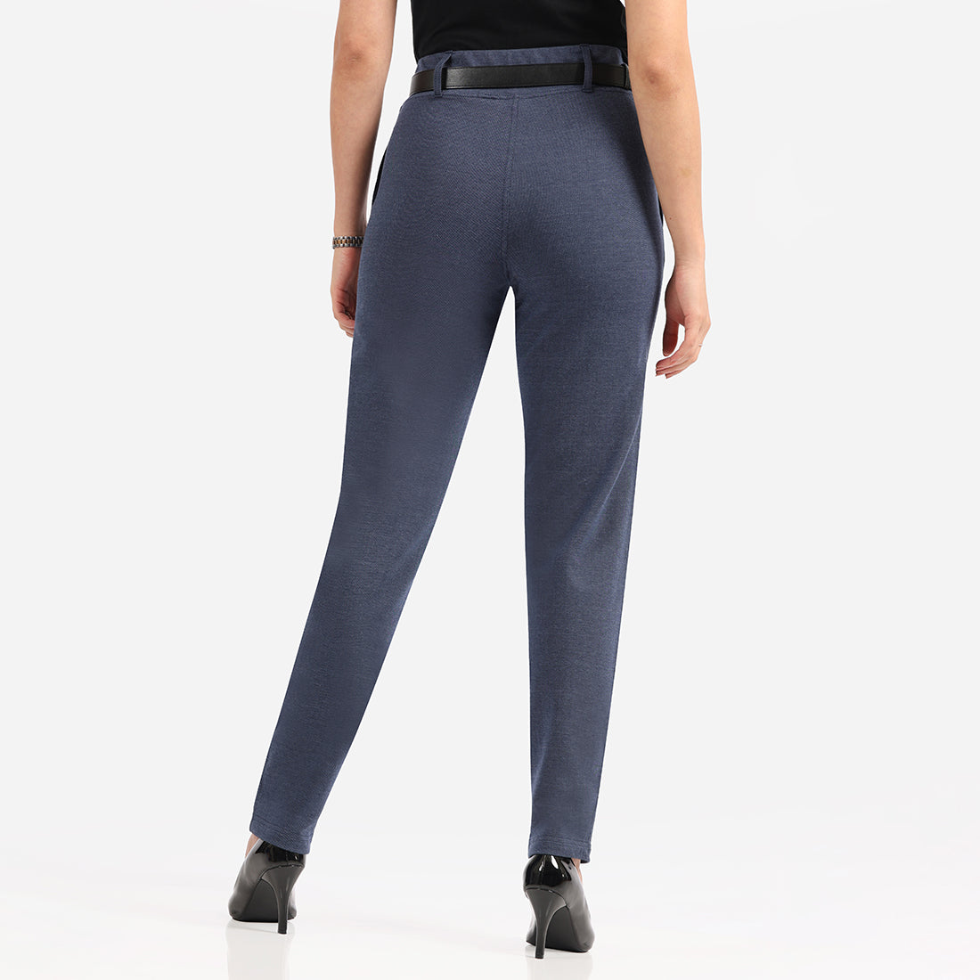 Work-To-Wine Twill Straight Pants