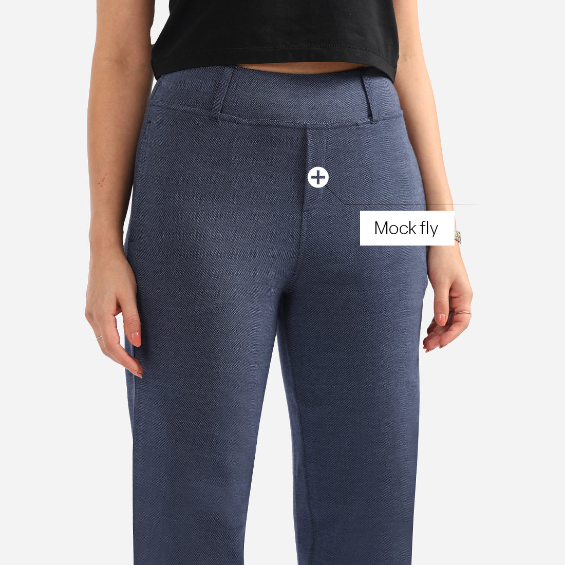 Work-To-Wine Twill Straight Pants