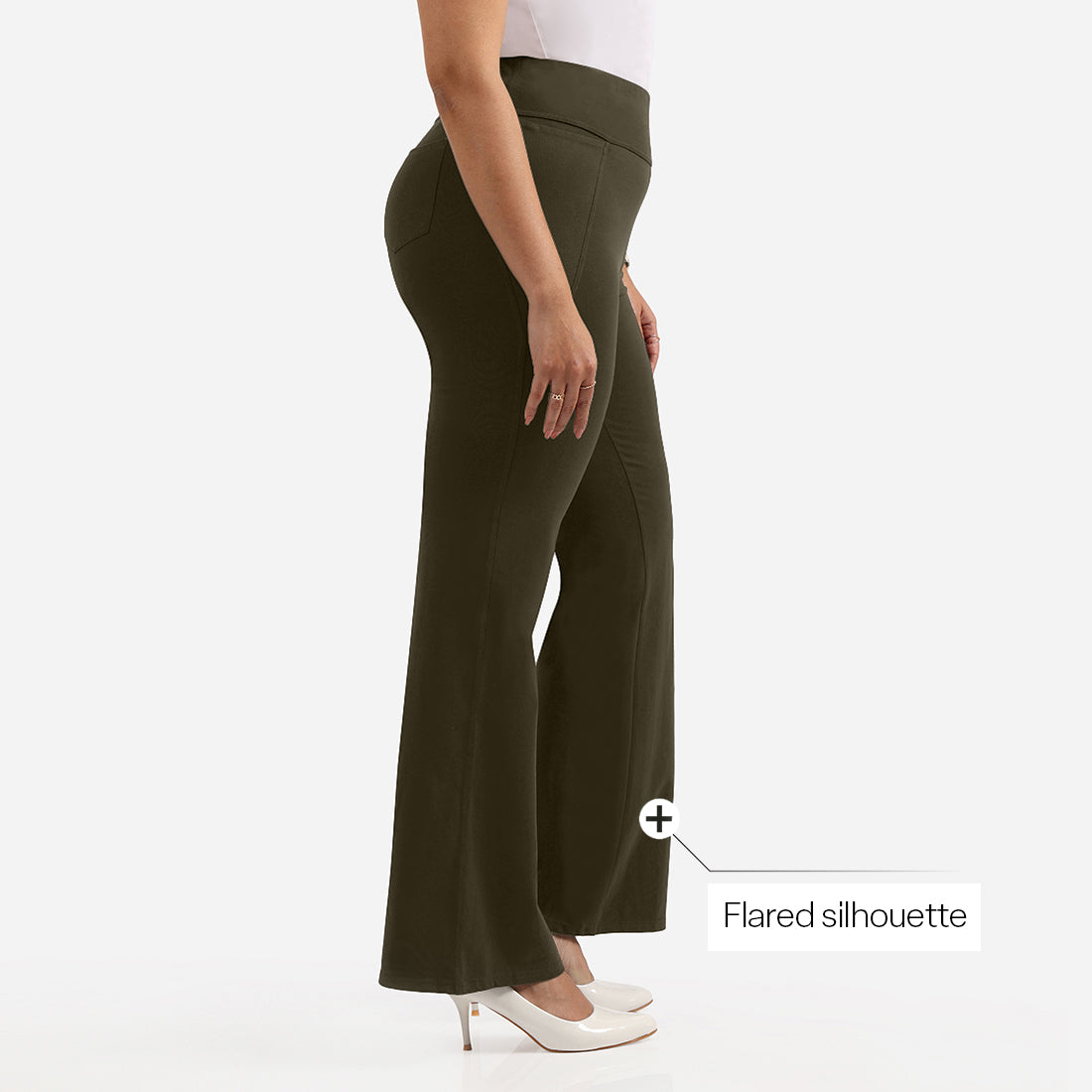 AM:PM Cotton Flare Pants Tall