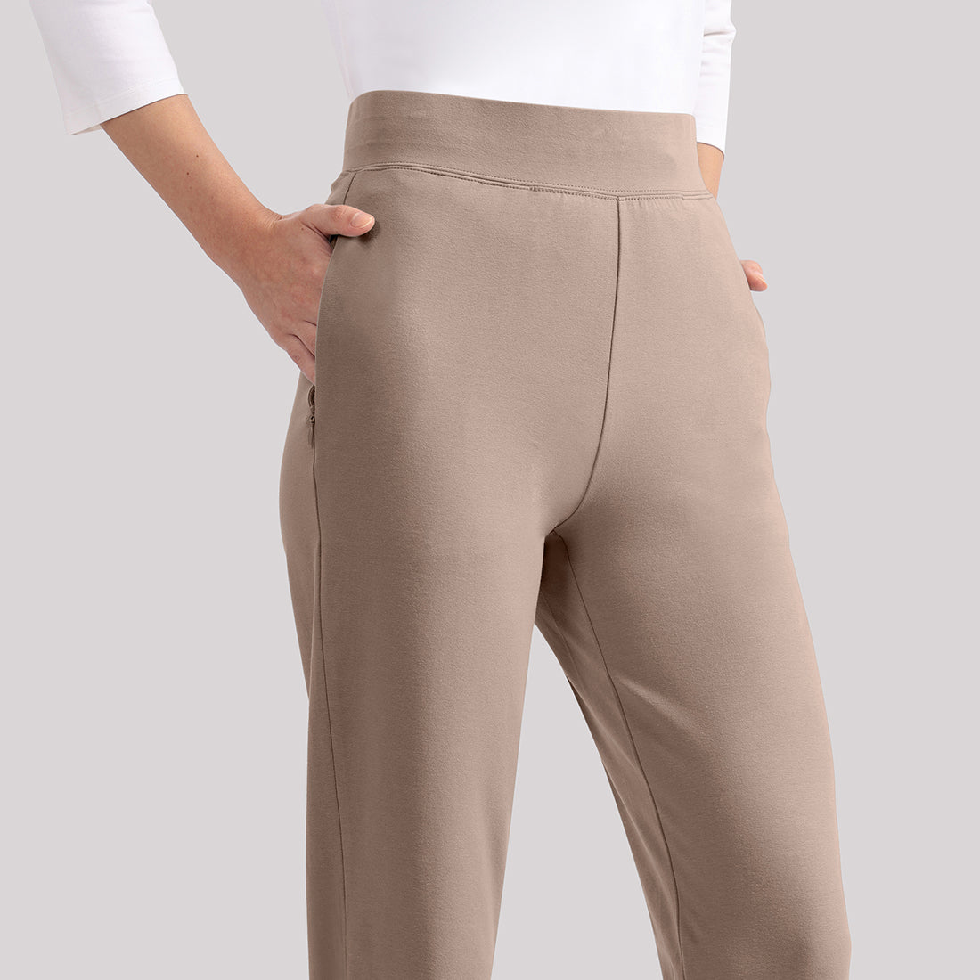 AM:PM Cotton Straight Pants