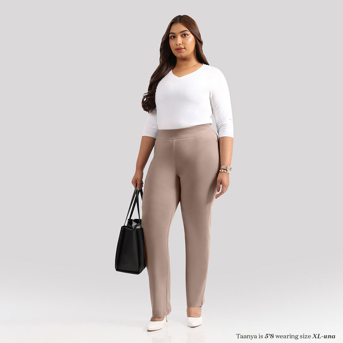 AM:PM Cotton Straight Pants