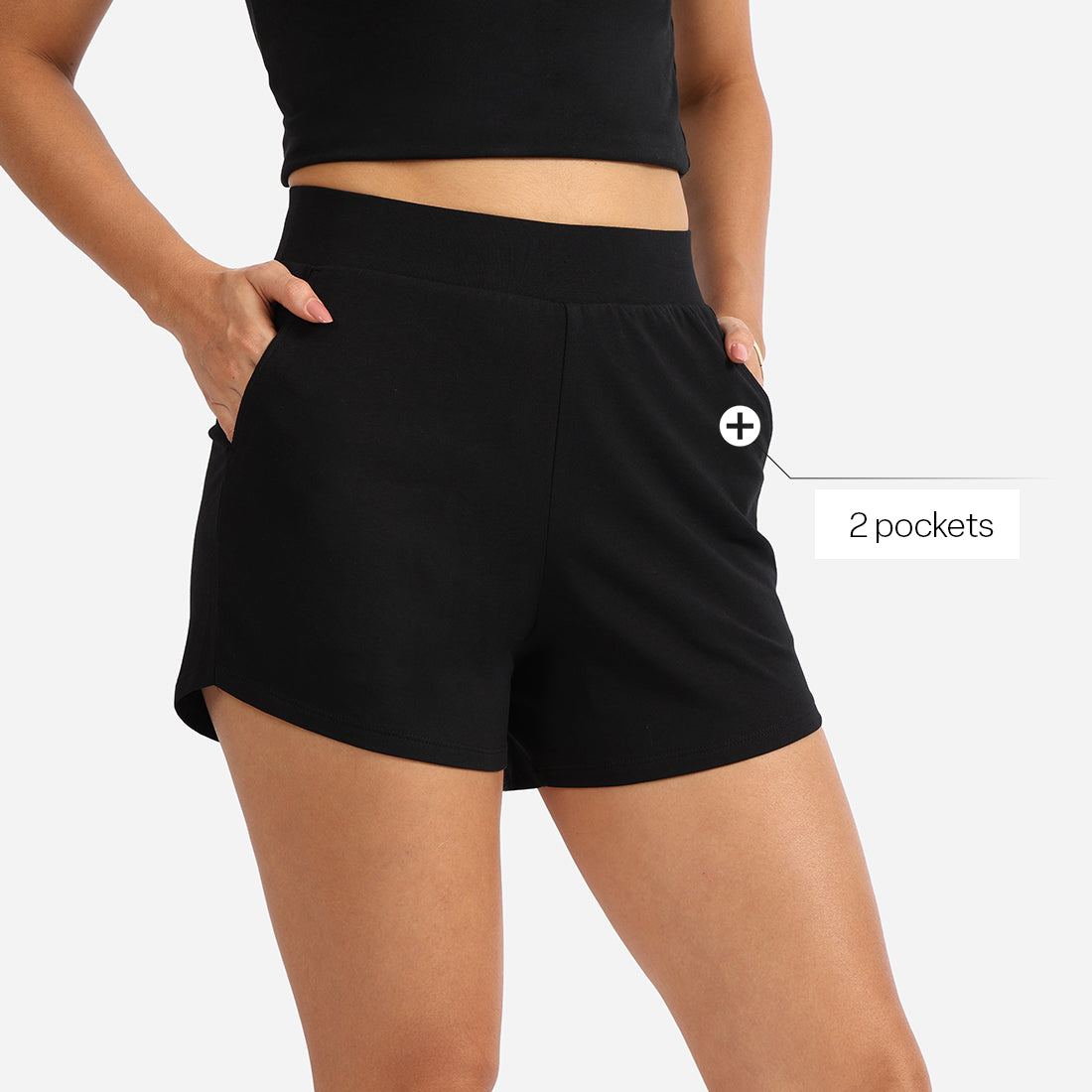 Groove-in Cotton Shorts