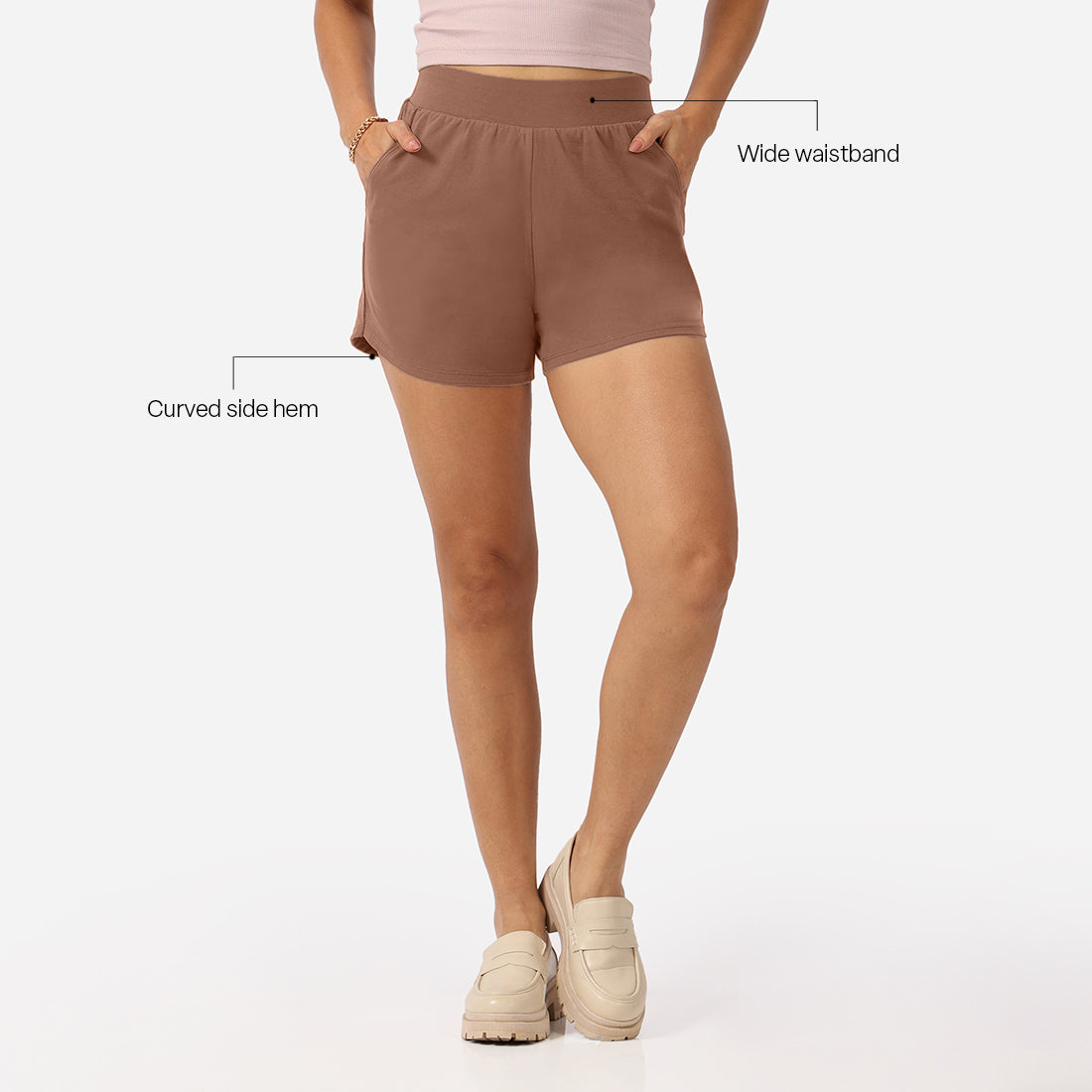 Groove-in Cotton Shorts