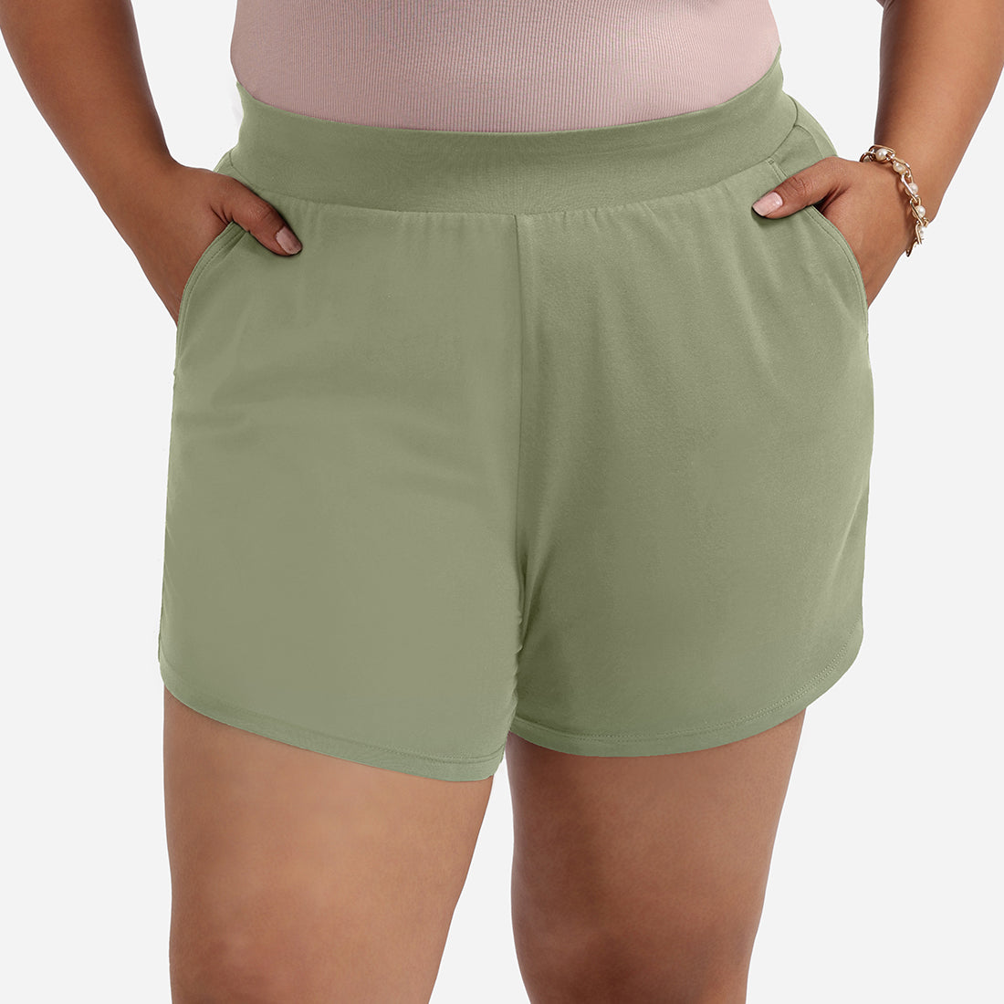 Groove-in Cotton Shorts