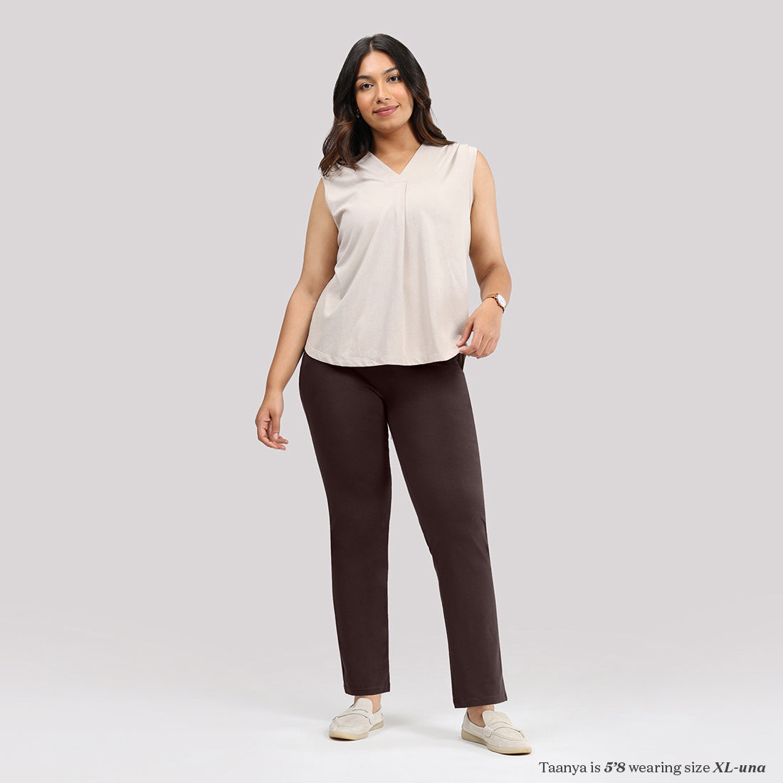AM:PM Cotton Straight Pants