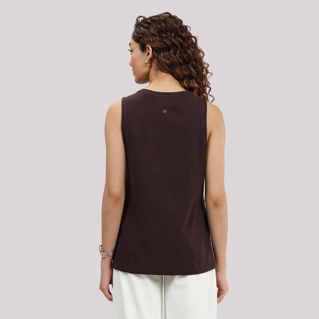 Last Tee Sleeveless Long Slit Top - BlissClub