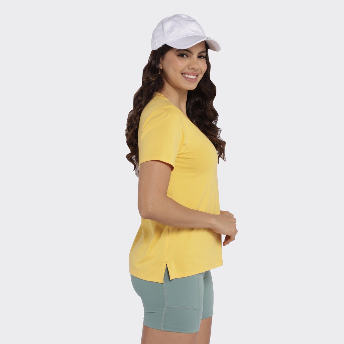 Last Tee - V Neck Half Sleeves - BlissClub