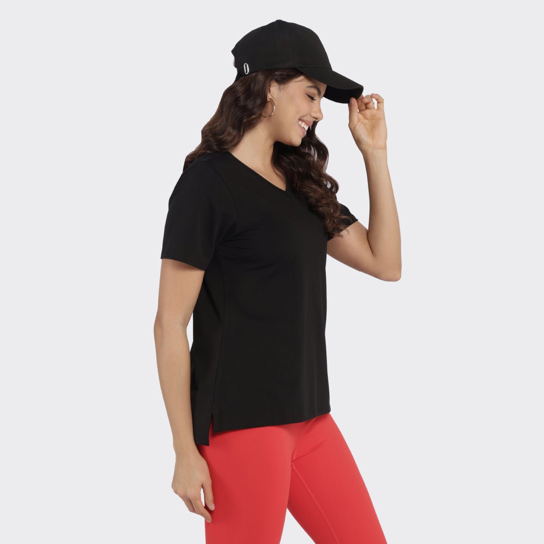 Last Tee - V Neck Half Sleeves - BlissClub