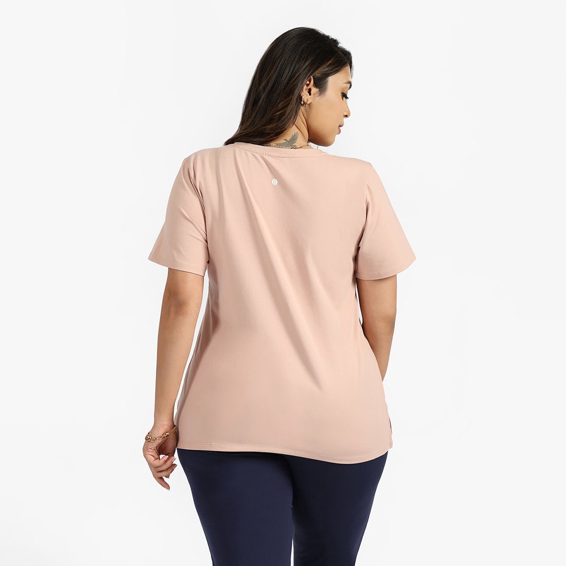 Last Tee - V Neck Half Sleeves - BlissClub
